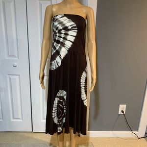 NWOT INC Tie-Dyed Convertible Dress/Skirt
